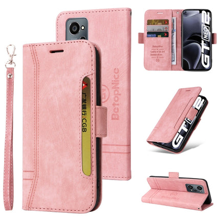 BETOPNICE Dual-side Buckle Leather Phone Case, For Realme 9i / A96 4G / A76 4G / A36 4G, For vivo S12, For OPPO Reno7 / F21 Pro, For Realme GT Neo2 5G CN Version
