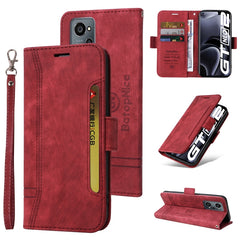 BETOPNICE Dual-side Buckle Leather Phone Case, For vivo S12, For Realme 9i / A96 4G / A76 4G / A36 4G, For OPPO Reno7 / F21 Pro, For Realme GT Neo2 5G CN Version