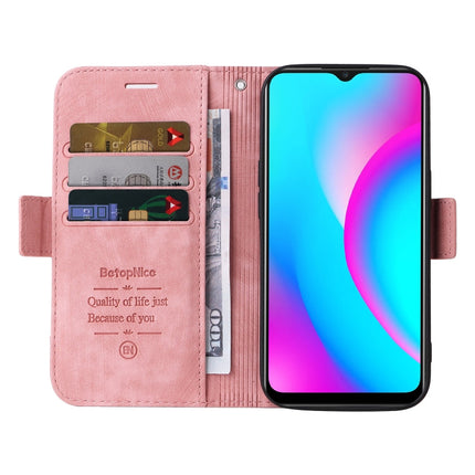 BETOPNICE Dual-side Buckle Leather Phone Case, For Realme C15, For vivo Y21 2021, For vivo Y20, For Realme 9 Pro