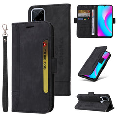 BETOPNICE Dual-side Buckle Leather Phone Case, For vivo Y21 2021, For Realme C15, For Realme 9 Pro, For vivo Y20
