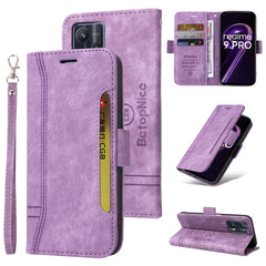 BETOPNICE Dual-side Buckle Leather Phone Case, For vivo Y21 2021, For Realme C15, For Realme 9 Pro, For vivo Y20