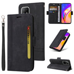 BETOPNICE Dual-side Buckle Leather Phone Case, For vivo Y15a Global, For Realme 9 Pro+, For OPPO Realme 9 Pro+, For OPPO A94 4G, For OPPO A94 5G