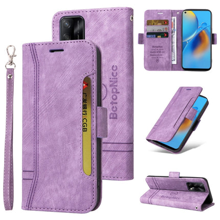 BETOPNICE Dual-side Buckle Leather Phone Case, For OPPO A93 5G CN Version, For OPPO A74 4G, For OPPO A57 5G, For OPPO A54 4G / A16 / A16s