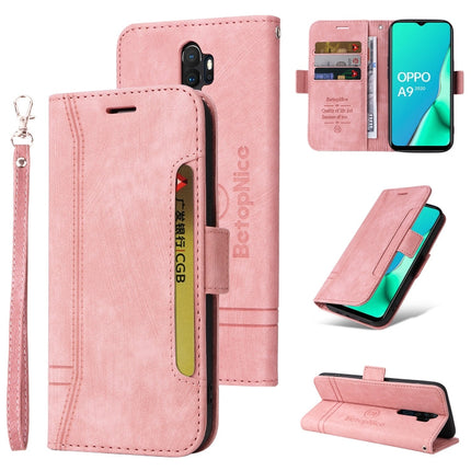 BETOPNICE Dual-side Buckle Leather Phone Case, For OPPO A15, For OPPO A9 2020, For OPPO A7 / A5s