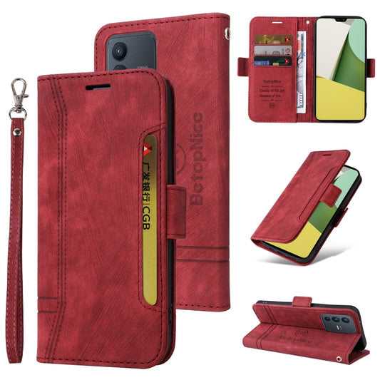 BETOPNICE Dual-side Buckle Leather Phone Case, For vivo S12, For Realme 9i / A96 4G / A76 4G / A36 4G, For OPPO Reno7 / F21 Pro, For Realme GT Neo2 5G CN Version