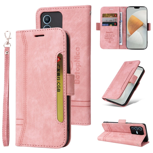 BETOPNICE Dual-side Buckle Leather Phone Case, For vivo S12 Pro / V23 Pro 5G, For OPPO Reno 7 5G Global / Find X5 Lite, For Realme C21, For vivo Y76 5G