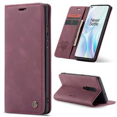 CaseMe Multifunctional Horizontal Flip Leather Case, with Card Slot & Holder & Wallet, For OnePlus 8, For OnePlus 8 Pro
