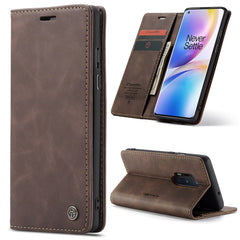CaseMe Multifunctional Horizontal Flip Leather Case, with Card Slot & Holder & Wallet, For OnePlus 8, For OnePlus 8 Pro
