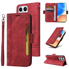 BETOPNICE Dual-side Buckle Leather Phone Case, For Honor X8, For Motorola Moto G52 / G82, For Huawei nova 8i, For Motorola Moto E32