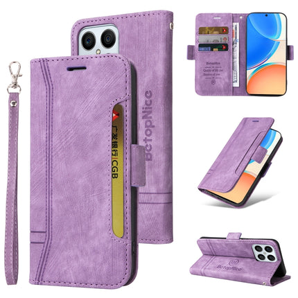 BETOPNICE Dual-side Buckle Leather Phone Case, For Honor X8, For Motorola Moto G52 / G82, For Huawei nova 8i, For Motorola Moto E32