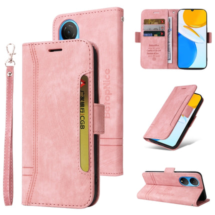 BETOPNICE Dual-side Buckle Leather Phone Case, For Honor X7, For Huawei nova 9 SE, For Honor Magic4, For Huawei nova 9 Pro