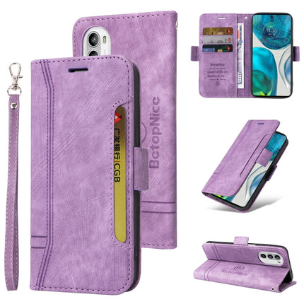 BETOPNICE Dual-side Buckle Leather Phone Case, For Honor X8, For Motorola Moto G52 / G82, For Huawei nova 8i, For Motorola Moto E32