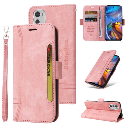 BETOPNICE Dual-side Buckle Leather Phone Case, For Honor X8, For Motorola Moto G52 / G82, For Huawei nova 8i, For Motorola Moto E32