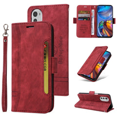 BETOPNICE Dual-side Buckle Leather Phone Case, For Honor X8, For Motorola Moto G52 / G82, For Huawei nova 8i, For Motorola Moto E32