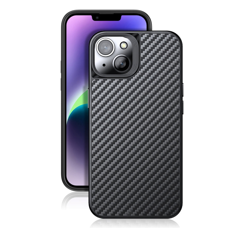 Carbon Fiber Kevlar TPU Phone Case, For iPhone 14, For iPhone 14 Plus, For iPhone 14 Pro, For iPhone 14 Pro Max