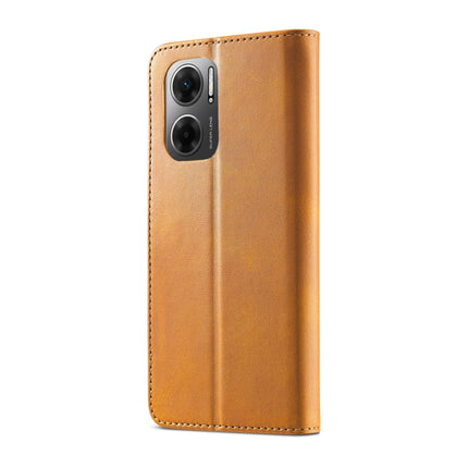LC.IMEEKE Calf Texture Leather Phone Case, For Xiaomi Redmi 10 5G, For Xiaomi Poco M5, For Xiaomi Poco M4 5G, For Xiaomi Redmi Note 11E 5G