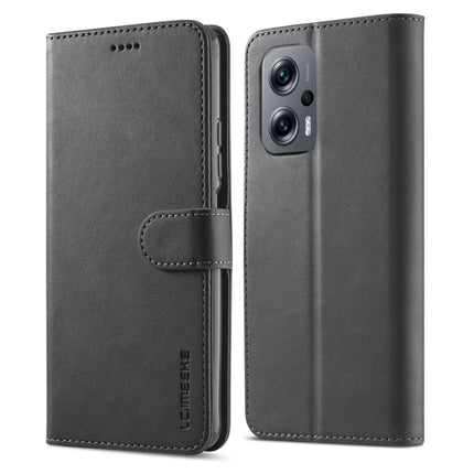 LC.IMEEKE Calf Texture Leather Phone Case, For Xiaomi Redmi 10 Prime＋5G, For Xiaomi Redmi 11 Prime 5G