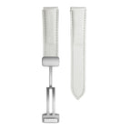 Silver Buckle / White