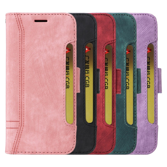 BETOPNICE Dual-side Buckle Leather Phone Case, For iPhone 14, For iPhone 14 Plus, For iPhone 14 Pro, For iPhone 14 Pro Max