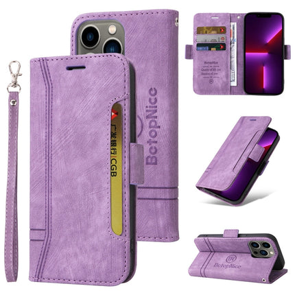 BETOPNICE Dual-side Buckle Leather Phone Case, For iPhone 13 mini, For iPhone 13, For iPhone 13 Pro, For iPhone 13 Pro Max