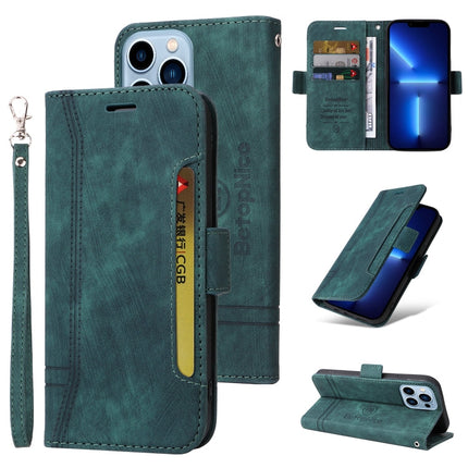 BETOPNICE Dual-side Buckle Leather Phone Case, For iPhone 13 mini, For iPhone 13, For iPhone 13 Pro, For iPhone 13 Pro Max