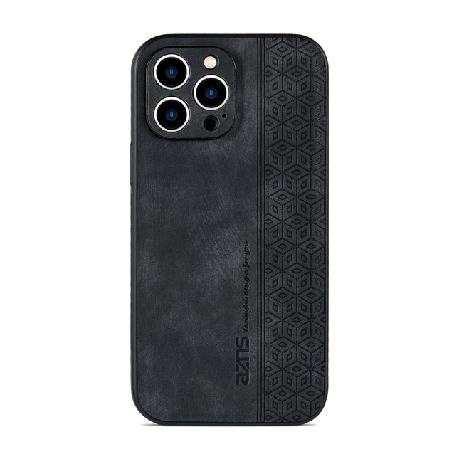 AZNS 3D Embossed Skin Feel Phone Case, For iPhone 14 Pro Max, For iPhone 14 Pro, For iPhone 13 Pro Max, For iPhone 13 Pro