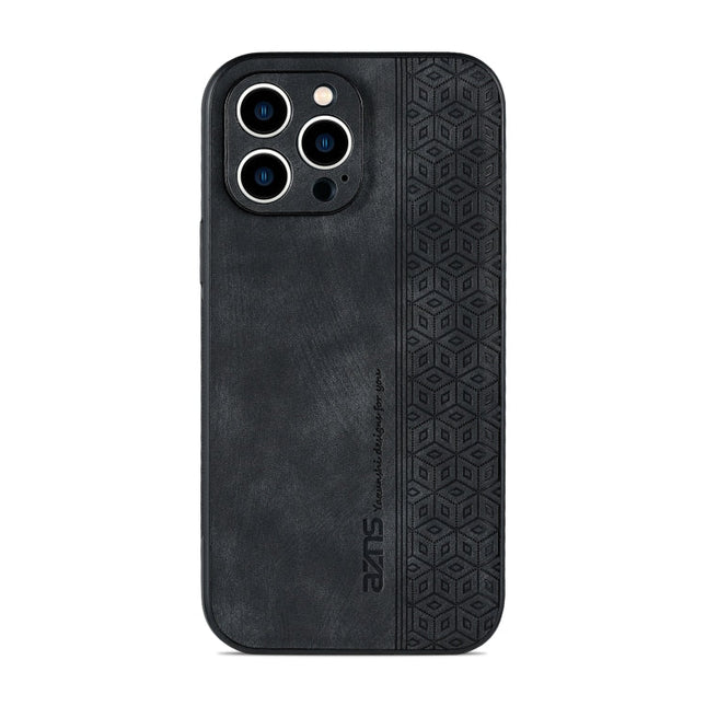 AZNS 3D Embossed Skin Feel Phone Case, For iPhone 14 Pro Max, For iPhone 14 Pro, For iPhone 13 Pro Max, For iPhone 13 Pro