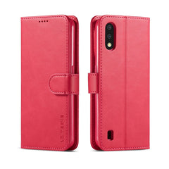 LC.IMEEKE Calf Texture Horizontal Flip Leather Case, with Holder & Card Slots & Wallet & Photo Frame, For Huawei P40, For Huawei P40 Pro, For Huawei P40 Lite / nova 6 SE, For Xiaomi Redmi Note 9 Pro, For Samsung Galaxy A01, For Samsung Galaxy A11 / M11