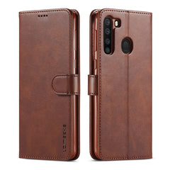 LC.IMEEKE Calf Texture Horizontal Flip Leather Case, with Holder & Card Slots & Wallet & Photo Frame, For Samsung Galaxy A41, For Galaxy A01, For Galaxy A11 / M11, For Galaxy A21, For Galaxy A70e, For Galaxy A41