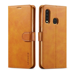 LC.IMEEKE Calf Texture Horizontal Flip Leather Case, with Holder & Card Slots & Wallet & Photo Frame, For Samsung Galaxy A41, For Galaxy A01, For Galaxy A11 / M11, For Galaxy A21, For Galaxy A70e, For Galaxy A41