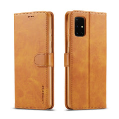 LC.IMEEKE Calf Texture Horizontal Flip Leather Case, with Holder & Card Slots & Wallet & Photo Frame, For Samsung Galaxy A41, For Galaxy A01, For Galaxy A11 / M11, For Galaxy A21, For Galaxy A70e, For Galaxy A41