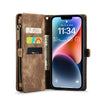 CaseMe 008 Detachable Multifunctional Leather Phone Case, For iPhone 14, For iPhone 14 Plus, For iPhone 14 Pro, For iPhone 14 Pro Max, For Samsung Galaxy Z Fold4