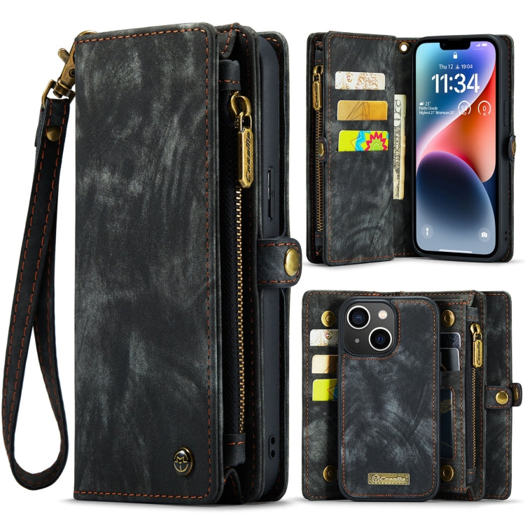 CaseMe 008 Detachable Multifunctional Leather Phone Case, For iPhone 14, For iPhone 14 Plus, For iPhone 14 Pro, For iPhone 14 Pro Max, For Samsung Galaxy Z Fold4