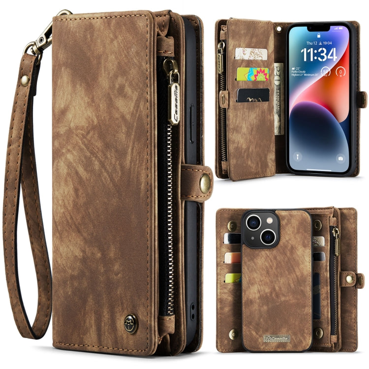 CaseMe 008 Detachable Multifunctional Leather Phone Case, For iPhone 14, For iPhone 14 Plus, For iPhone 14 Pro, For iPhone 14 Pro Max, For Samsung Galaxy Z Fold4