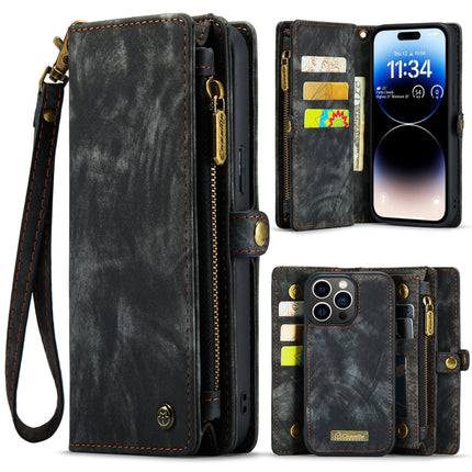 CaseMe 008 Detachable Multifunctional Leather Phone Case, For iPhone 14, For iPhone 14 Plus, For iPhone 14 Pro, For iPhone 14 Pro Max