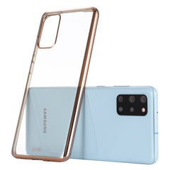 GEBEI Plating TPU Shockproof Protective Case, For Huawei P40, For Huawei P40 Pro, For Galaxy S20, For Galaxy S20+, For Galaxy S20 Ultra