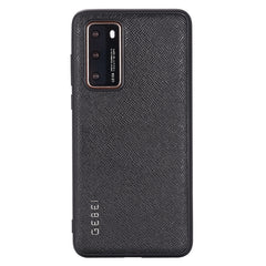 GEBEI Full-coverage Shockproof Leather Protective Case, For Huawei P40, For Huawei P40 Pro, For Samsung Galaxy S20, For Samsung Galaxy S20+, For Samsung Galaxy S20 Ultra