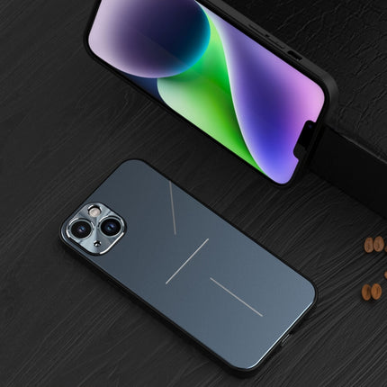 R-JUST RJ52 3-Line Style Metal TPU Shockproof Phone Case