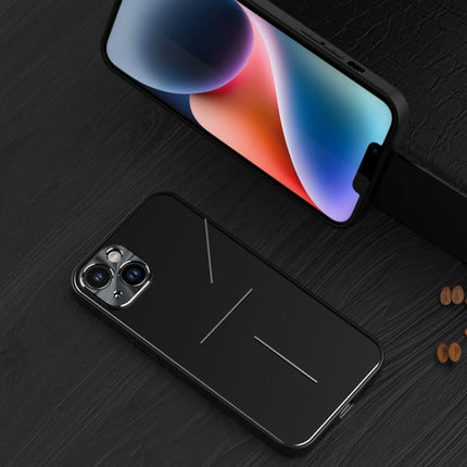 R-JUST RJ52 3-Line Style Metal TPU Shockproof Phone Case