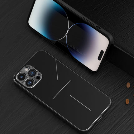 R-JUST RJ52 3-Line Style Metal TPU Shockproof Phone Case