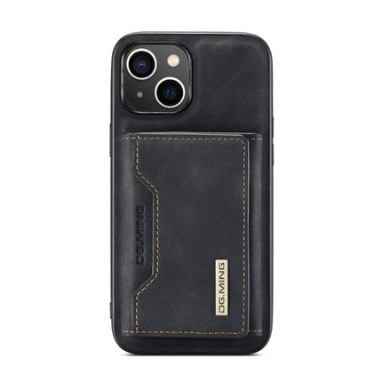 DG.MING M2 Series 3-Fold Card Bag Magnetic Leather Case, For iPhone 14, For iPhone 14 Plus, For iPhone 14 Pro, For iPhone 14 Pro Max