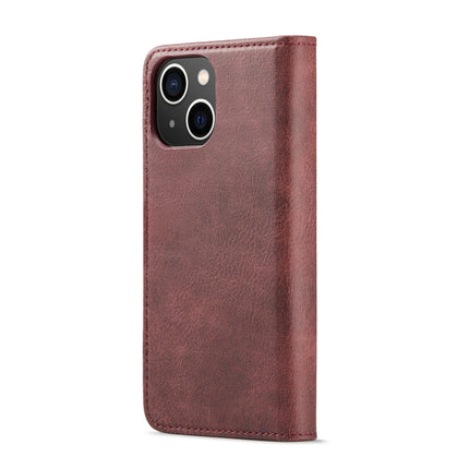 DG.MING Crazy Horse Texture Detachable Magnetic Leather Case