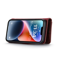 DG.MING Crazy Horse Texture Detachable Magnetic Leather Case, For iPhone 14, For iPhone 14 Plus, For iPhone 14 Pro, For iPhone 14 Pro Max