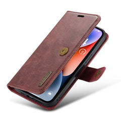 DG.MING Crazy Horse Texture Detachable Magnetic Leather Case, For iPhone 14, For iPhone 14 Plus, For iPhone 14 Pro, For iPhone 14 Pro Max