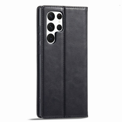 LC.IMEEKE RFID Anti-theft Leather Phone Case, For Samsung Galaxy S22 Ultra 5G