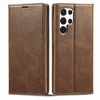 For Samsung Galaxy S22 Ultra 5G / Brown