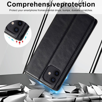LC.IMEEKE RFID Anti-theft Leather Phone Case, For iPhone 12 mini, For iPhone 11, For iPhone 11 Pro, For iPhone 11 Pro Max