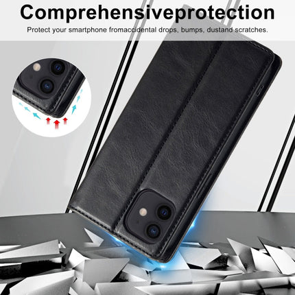 LC.IMEEKE RFID Anti-theft Leather Phone Case, For iPhone 12 mini, For iPhone 11, For iPhone 11 Pro, For iPhone 11 Pro Max