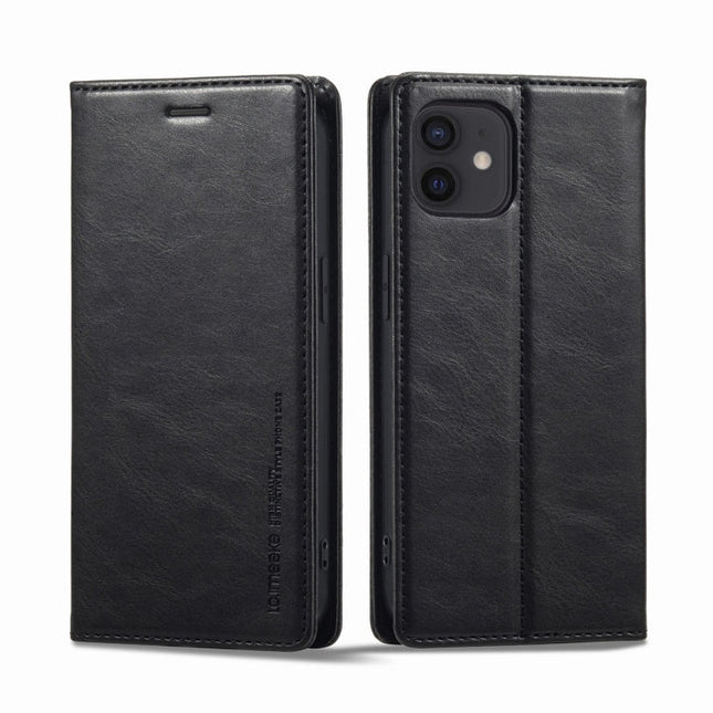 LC.IMEEKE RFID Anti-theft Leather Phone Case, For iPhone 12 mini, For iPhone 11, For iPhone 11 Pro, For iPhone 11 Pro Max