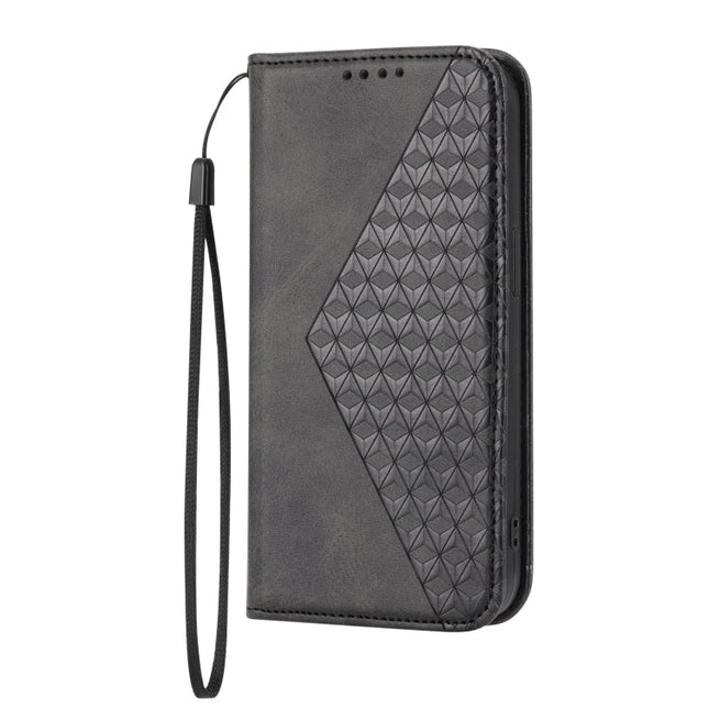 Cubic Grid Calf Texture Magnetic Closure Leather Phone Case, For iPhone XS Max, For iPhone SE 2022 / SE 2020 / 7 / 8, For iPhone 7 Plus / 8 Plus